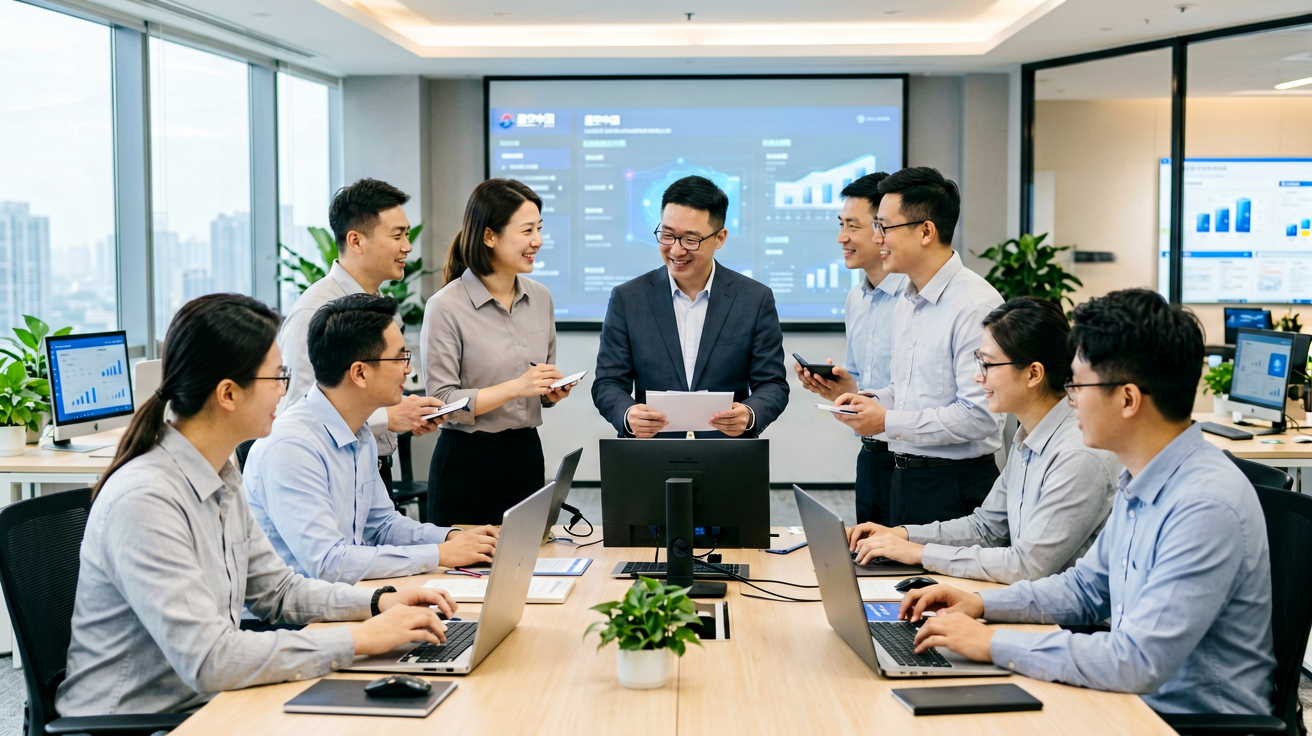 星空中国公司办公环境与团队风采